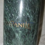 marble wine bottle holder